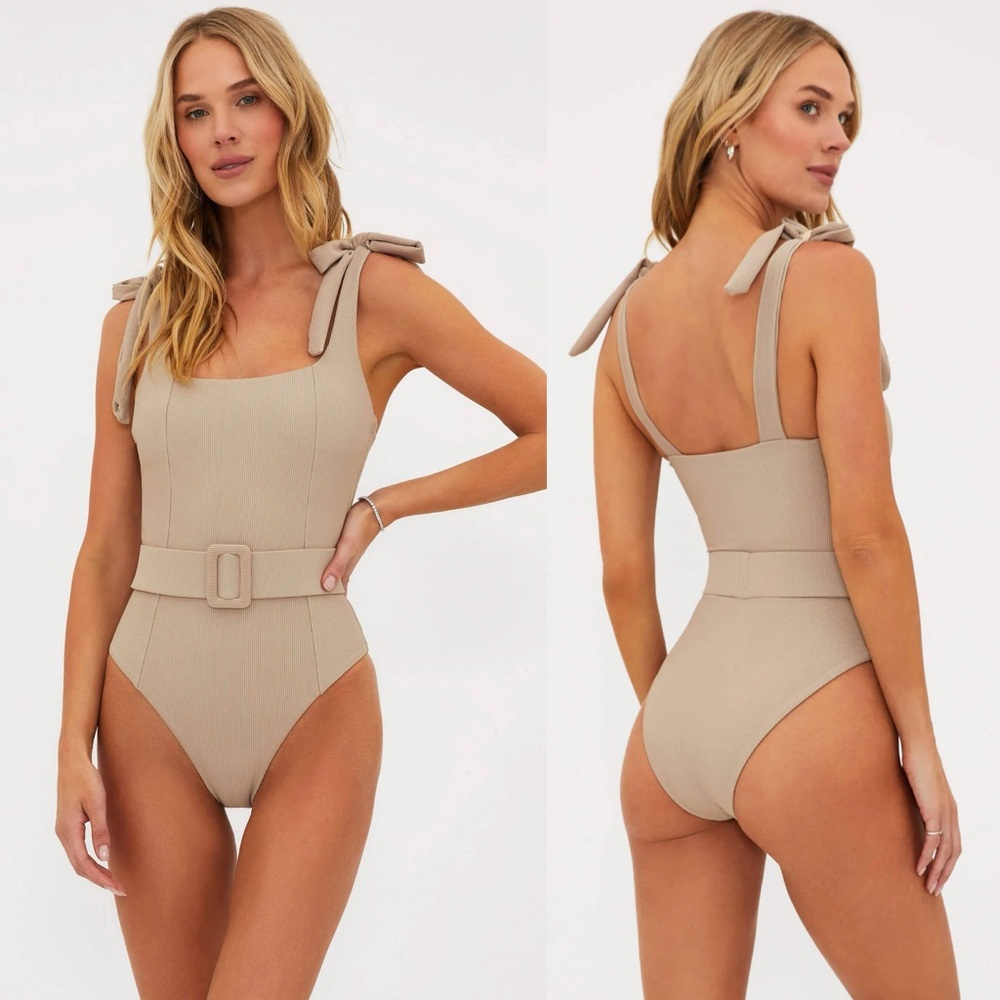 Beach Riot Sydney One Piece Tan